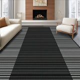 Vibrant Coastal Striped Harmony(Black)