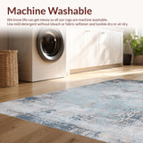 Elegantly Faded Vintage Charm(Blue)