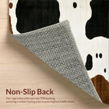 Contemporary Monochrome Cow Design(White)