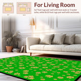 Lively Heritage Inspired Clover Design(Green)
