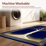 Chic Minimalist Tree Graphics(Blue)