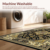 Luxurious Vintage Oriental Tapestry(Black)