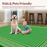 Bright Nature Inspired Welcome Mat(Green)