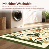 Lively Illustrative Mushroom(Beige)