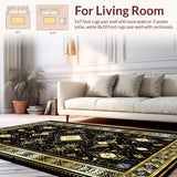 Elegant Minimalist Tiled Arrangement(Black)