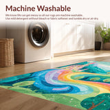 Colorful Rainbow Dreamscape Design(Blue)