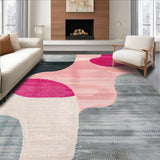 Ultra Soft Area Rug, Non Slip, Stain Resistant, Washable Area Rugs for Living Room, Bedroom, Non-Slip Boho Living Room Meditation Rug(Gray)
