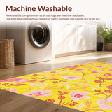 Charming Round Blossom Motif(Yellow)
