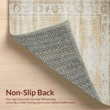 Elegant Cream and Beige Ogee Style(Beige)