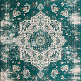 Ultra Soft Area Rug, Non Slip, Stain Resistant, Washable Area Rugs for Living Room, Bedroom, Boho Green Bedroom Rug for Minimalist Decor(Green)
