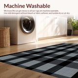 Chic Monochrome Plaid Aesthetic(Black)