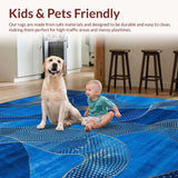 Artistic Multi Hued Wave(Blue)