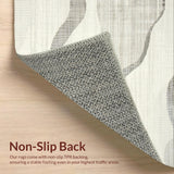 Artistic Shag with Unique Silhouettes(Beige)