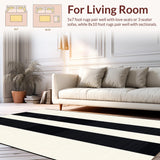 Chic Symmetrical Black and White Layout(Beige)