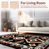 Bold Tribal Contrast Composition(Black)