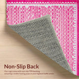 Charming Lighthearted Curvy Design(Pink)