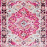 Chic Distressed Ogee Design(Pink)