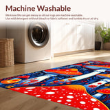 Lively Retro Color Block(Red)