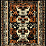 Ultra Soft Area Rug, Non Slip, Stain Resistant, Washable Area Rugs for Living Room, Bedroom, Soft Textured Organic Shapes(Brown)