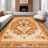 Ultra Soft Area Rug, Non Slip, Stain Resistant, Washable Area Rugs for Living Room, Bedroom, Elegant Vintage Animal Aesthetic(Beige)