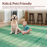 Contemporary Lattice Patterned Delight(Green)