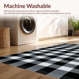 Classic Earthy Checkered Design(Black)