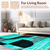 Contemporary Free form Abstract Aesthetic(Blue)