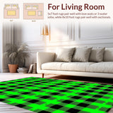 Whimsical Plaid and Clover Arrangement(Green)