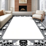 Rustic Halloween Gothic Flourish(Black)