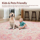 Chic Earthy Toned Garden Motif(Pink)