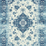 Cozy Colorful Geometric Arrangement(White)