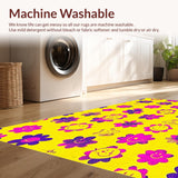 Delightful Fun Floral Decor(Yellow)