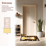 Cute Cartoonish Lion Emblem(Black)