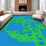 Engaging Numbered Parking Landscape(Blue)