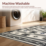 Southwestern Textured Geometric Charm(Gray)