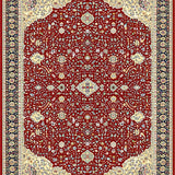 Classic Rustic Symmetrical Design(Red)