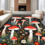 Artistic Mushroom Inspired Composition(Red)