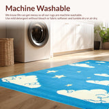 Adventurous Vintage Balloon Journey(Blue)