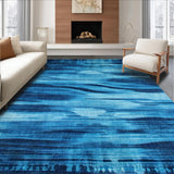 Chic Modern Fuzzy Aesthetic(Blue)