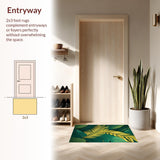 Cozy Leafy Decorative Accent(Green)