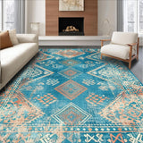 Transitional Distressed Diamond Style(Blue)