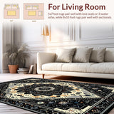 Contemporary Shag Tassel Accent(Black)