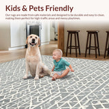 Modern Rustic Ogee Texture(Gray)