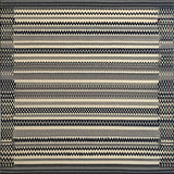Ultra Soft Area Rug, Non Slip, Stain Resistant, Washable Area Rugs for Living Room, Bedroom, Durable Plastic Reversible Design for Deck and Yard Spaces(Black)