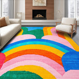 Charming Geometric Color Splash(Blue)