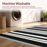 Contemporary Bold Striped Aesthetic(Black)