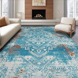 Cozy Abstract Blue Motif(Blue)