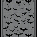 Chic Gothic Inspired Textile(Black)