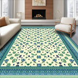 Ultra Soft Area Rug, Non Slip, Stain Resistant, Washable Area Rugs for Living Room, Bedroom, Soft Earthy Tones with Animal Graphics(Ivory)
