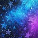 Ultra Soft Area Rug, Non Slip, Stain Resistant, Washable Area Rugs for Living Room, Bedroom, Shaggy Ombre Glitter Star Bedroom Rug(Purple)